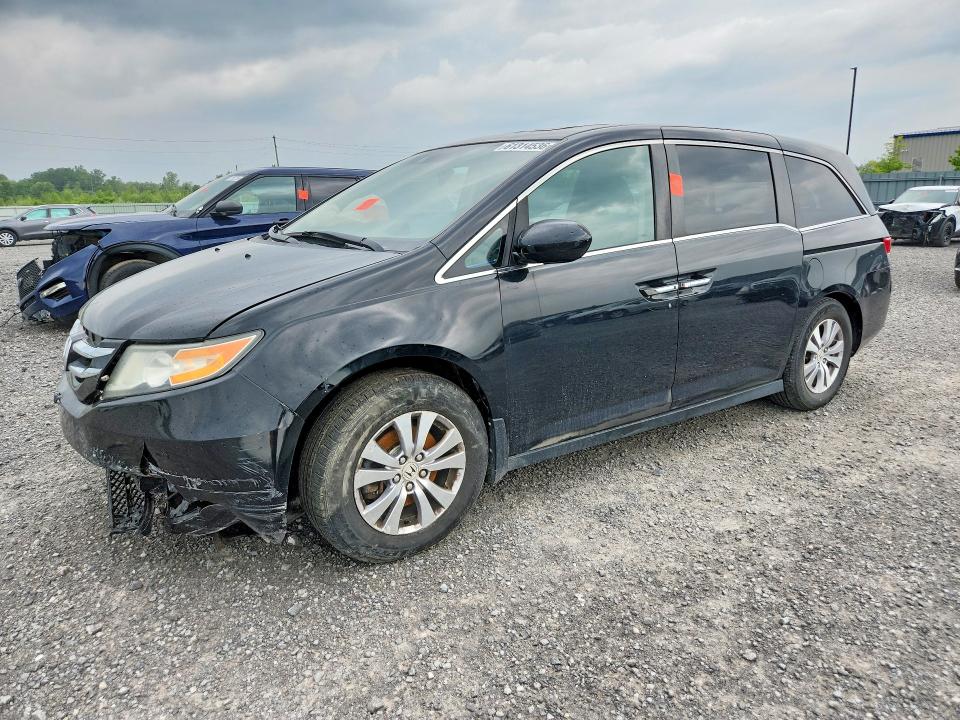 61314536 :رقم المزاد ، 5FNRL5H66FB507368 vin ، 2015 Honda Odyssey مزاد بيع
