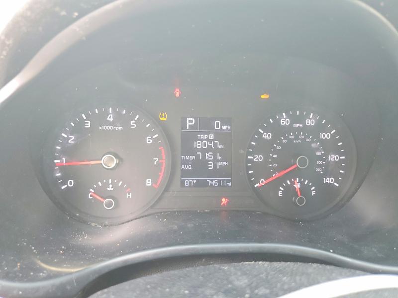 2018 Kia Rio მანქანა იყიდება აუქციონზე, vin: 3KPA24AB2JE046962, აუქციონის ნომერი: 59683936
