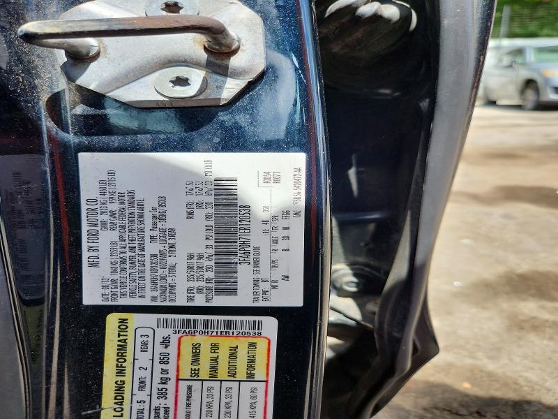 Aukcja sprzedaży 2014 Ford Fusion, vin: 3FA6P0H71ER120538, numer aukcji: 61722806
