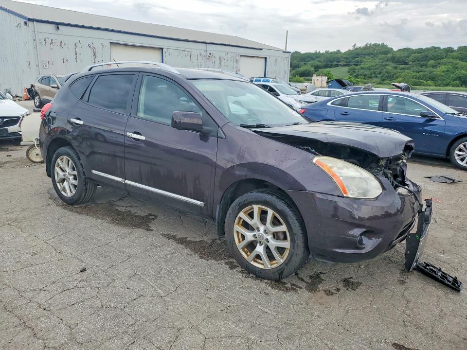 60184376 :رقم المزاد ، JN8AS5MV5DW106100 vin ، 2013 Nissan Rogue مزاد بيع