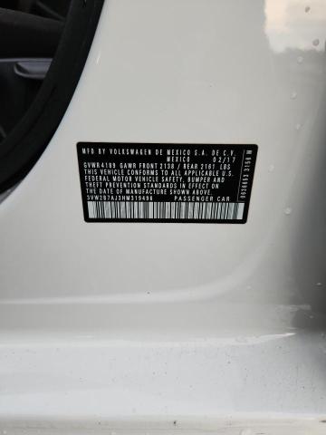 60616366 :رقم المزاد ، 3VW2B7AJ3HM319496 vin ، 2017 Volkswagen Jetta مزاد بيع