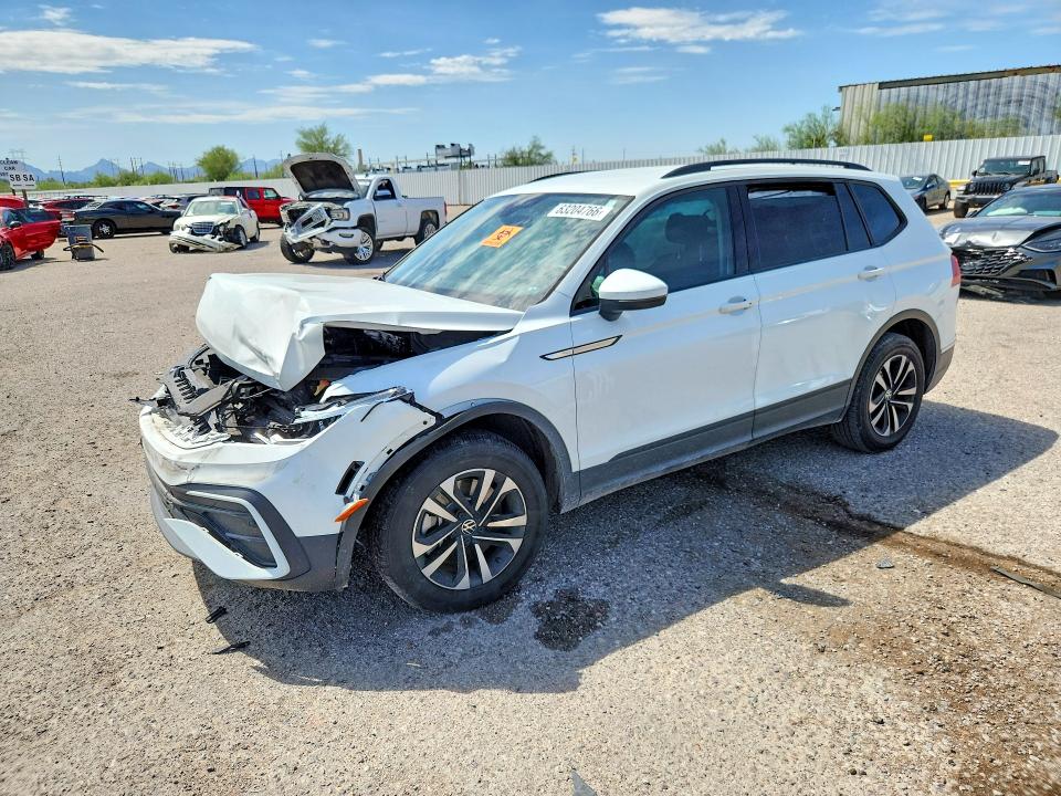 2024 Volkswagen Tiguan მანქანა იყიდება აუქციონზე, vin: 3VVFB7AX4RM113910, აუქციონის ნომერი: 63204766