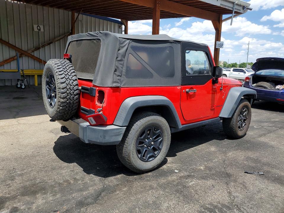 2017 Jeep Wrangler მანქანა იყიდება აუქციონზე, vin: 1C4AJWAG8HL613722, აუქციონის ნომერი: 60943616