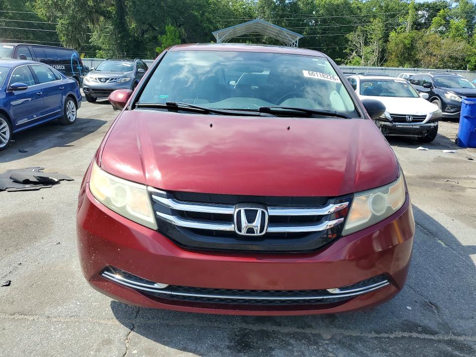 60118226 :رقم المزاد ، 5FNRL5H66EB012795 vin ، 2014 Honda Odyssey مزاد بيع
