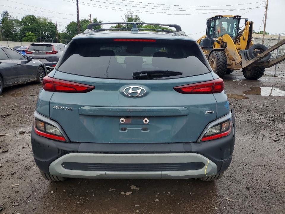 2022 Hyundai Kona მანქანა იყიდება აუქციონზე, vin: KM8K6CAB1NU819734, აუქციონის ნომერი: 60160316