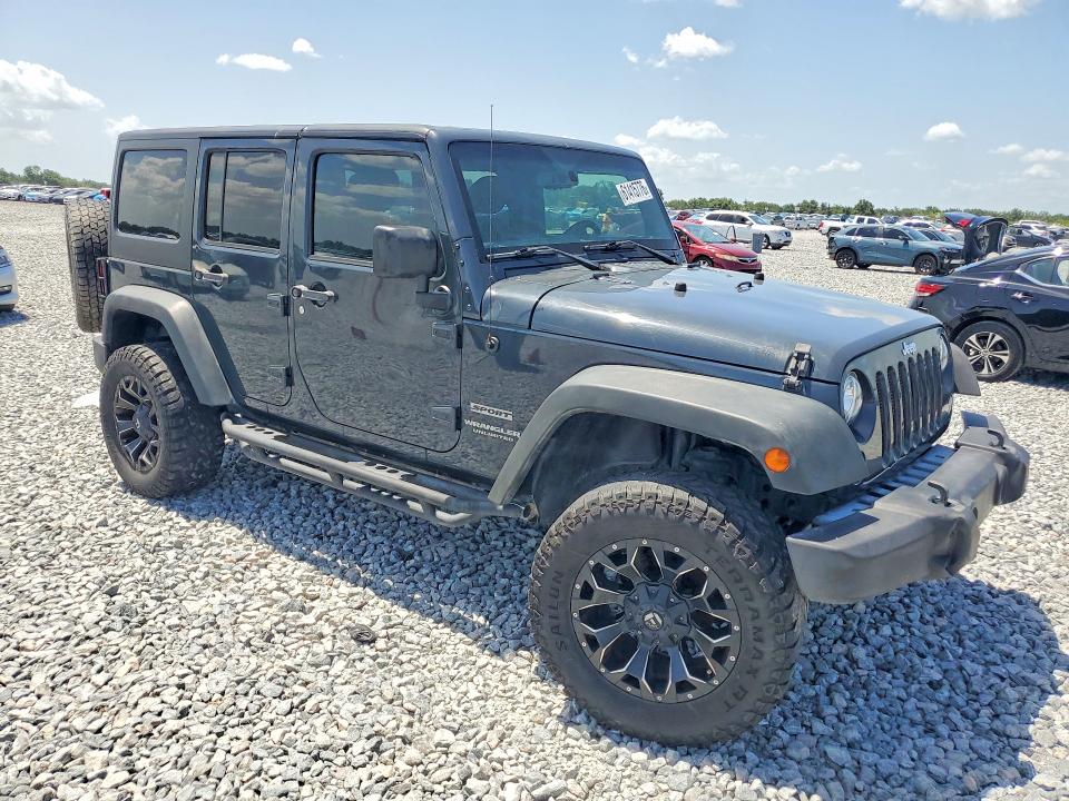 2017 Jeep Wrangler Unlimited მანქანა იყიდება აუქციონზე, vin: 1C4BJWDG4HL678163, აუქციონის ნომერი: 61415776