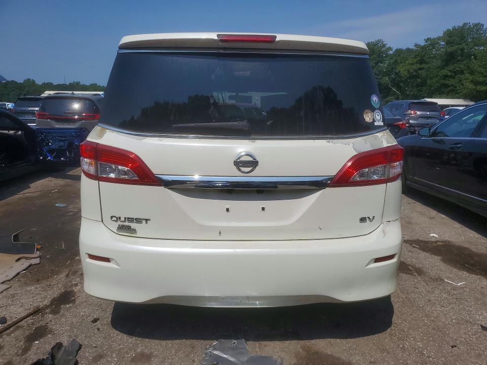 Продажа на аукционе авто 2014 Nissan Quest, vin: JN8AE2KP1E9100837, номер лота: 62219076