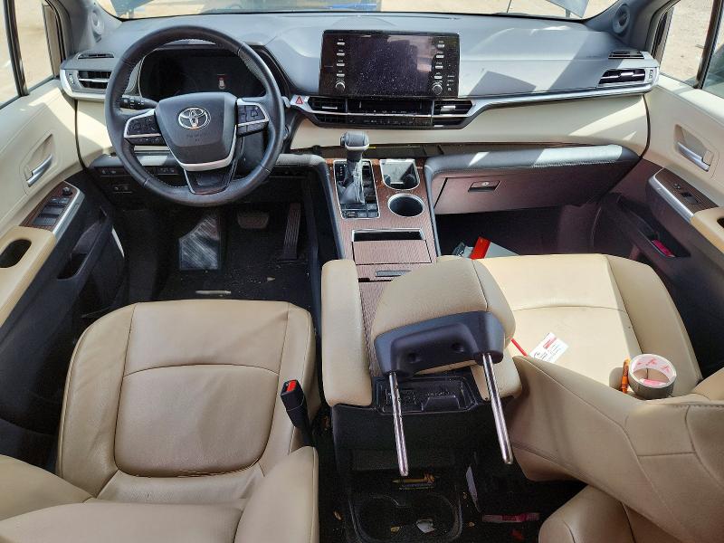 2022 Toyota Sienna მანქანა იყიდება აუქციონზე, vin: 5TDJRKEC9NS100837, აუქციონის ნომერი: 61365226