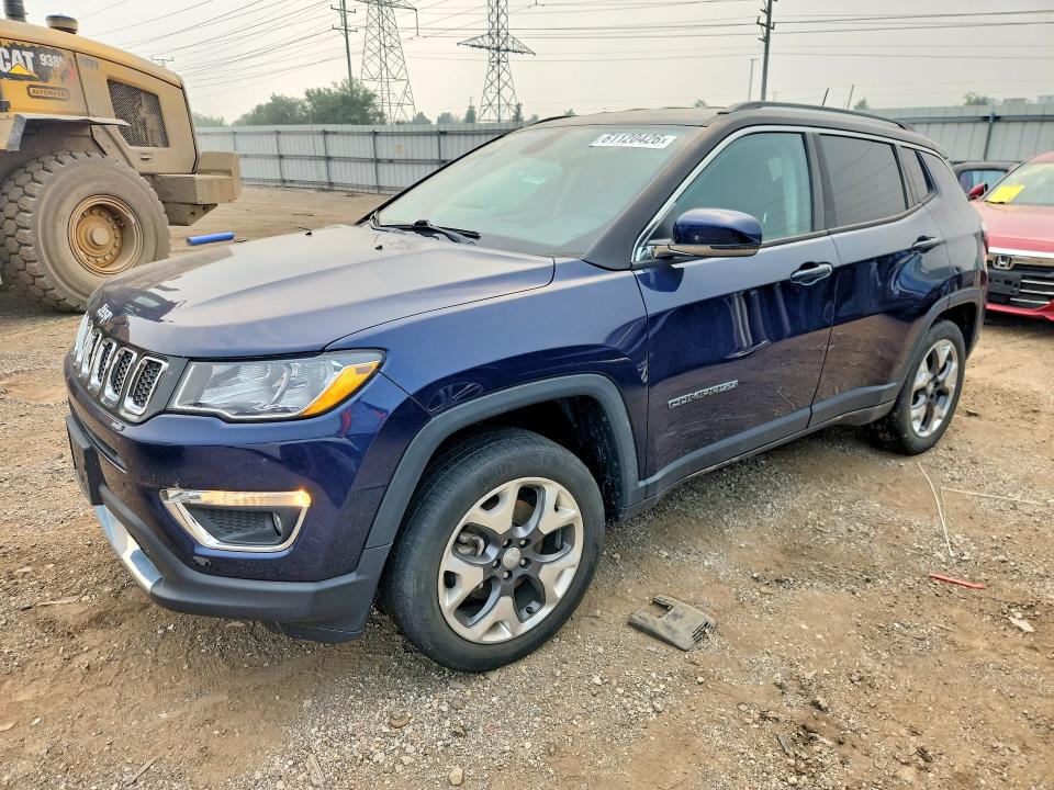 Aukcja sprzedaży 2020 Jeep Compass, vin: 3C4NJDCB5LT245469, numer aukcji: 61120426