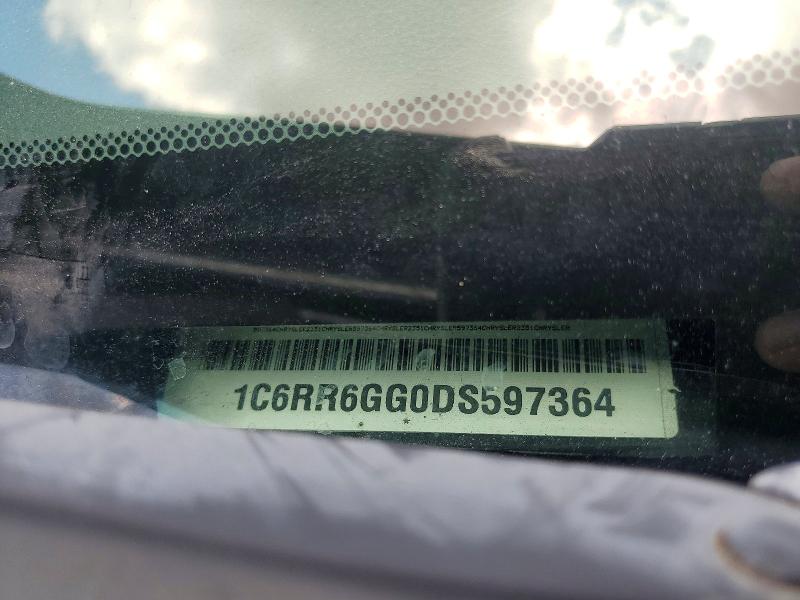 Продаж на аукціоні авто 2013 Ram 1500, vin: 1C6RR6GG0DS597364, номер лоту: 59832386