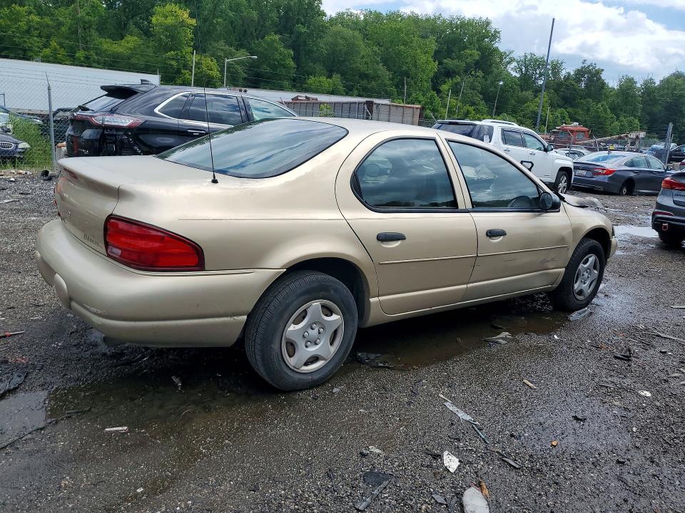 60815506 :رقم المزاد ، 1P3EJ46X0XN616583 vin ، 1999 Plymouth Breeze مزاد بيع