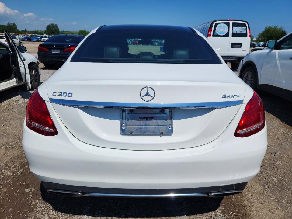 58992746 :رقم المزاد ، 55SWF4KB5FU001345 vin ، 2015 Mercedes-benz C مزاد بيع
