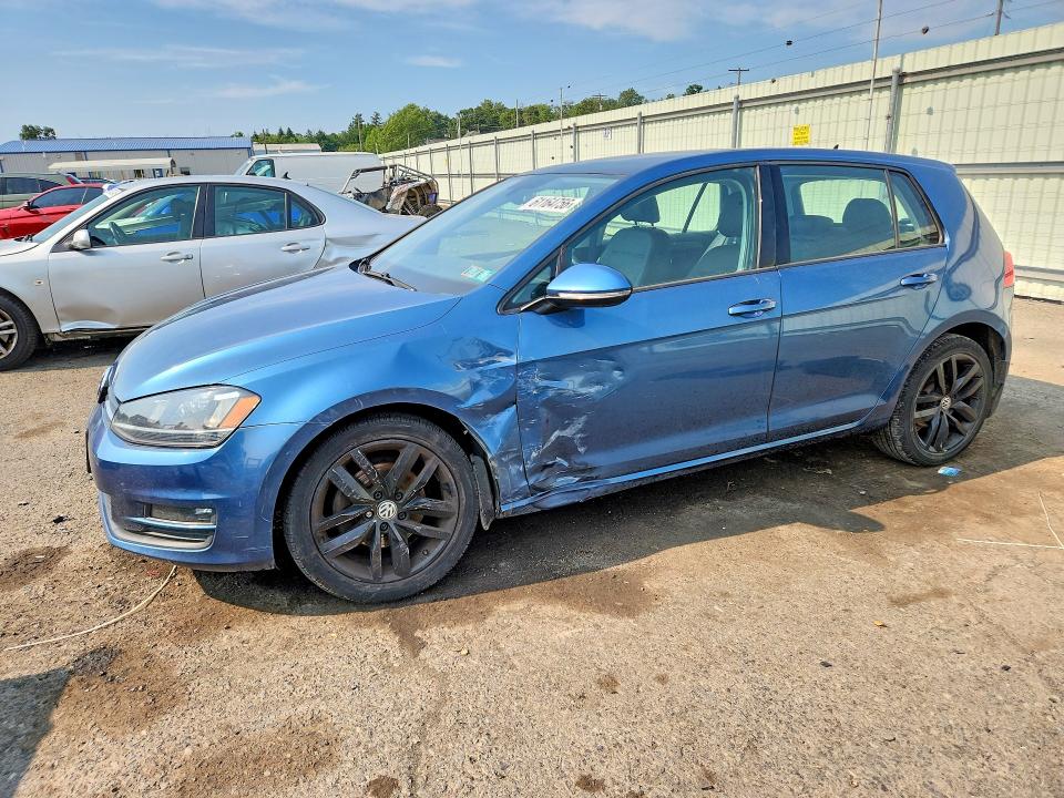 61164756 :رقم المزاد ، 3VW217AUXFM033591 vin ، 2015 Volkswagen Golf مزاد بيع