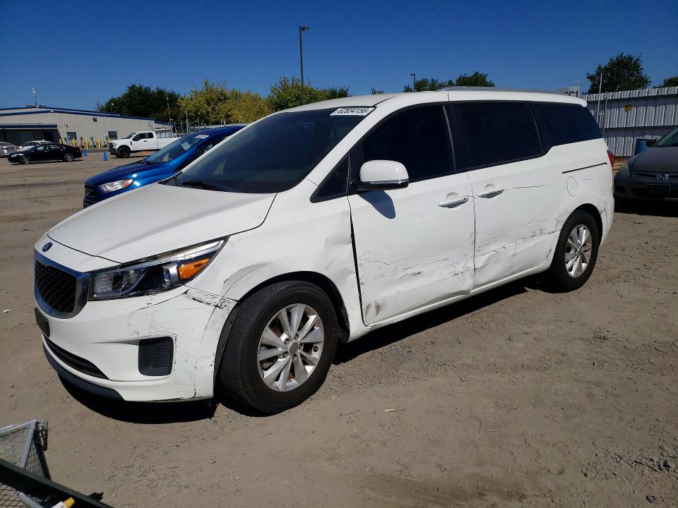 2017 Kia Sedona მანქანა იყიდება აუქციონზე, vin: KNDMB5C11H6313483, აუქციონის ნომერი: 62834156