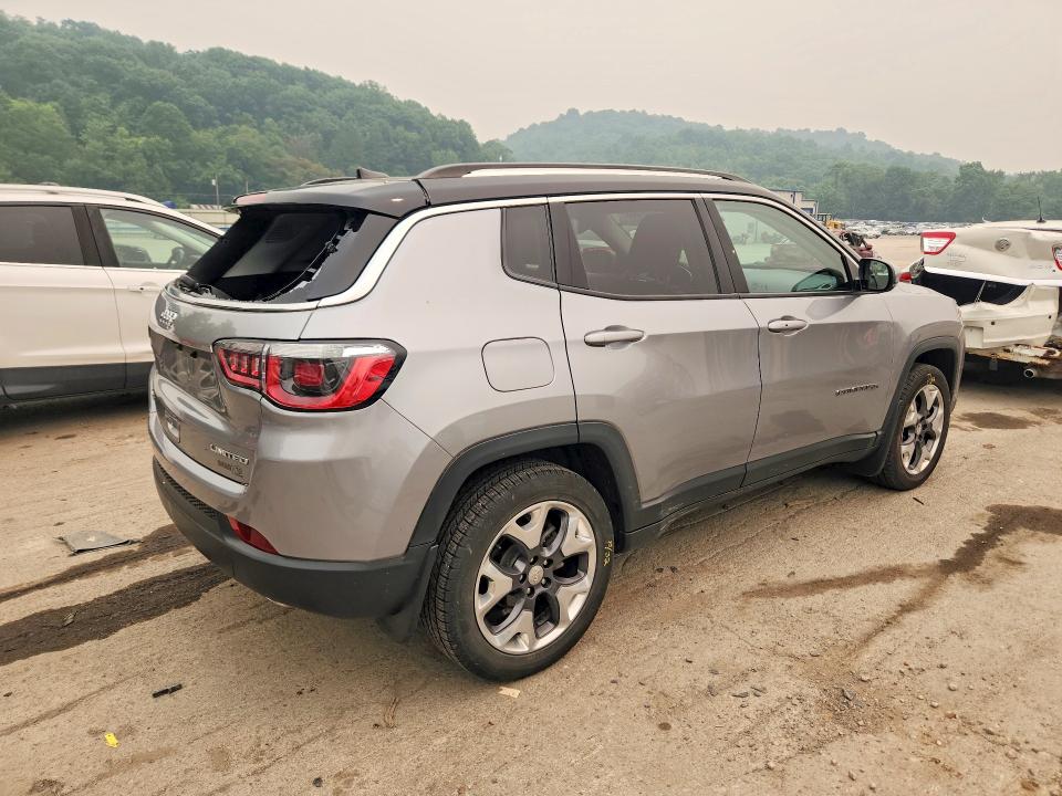 2018 Jeep Compass მანქანა იყიდება აუქციონზე, vin: 3C4NJDCB7JT135536, აუქციონის ნომერი: 61751866