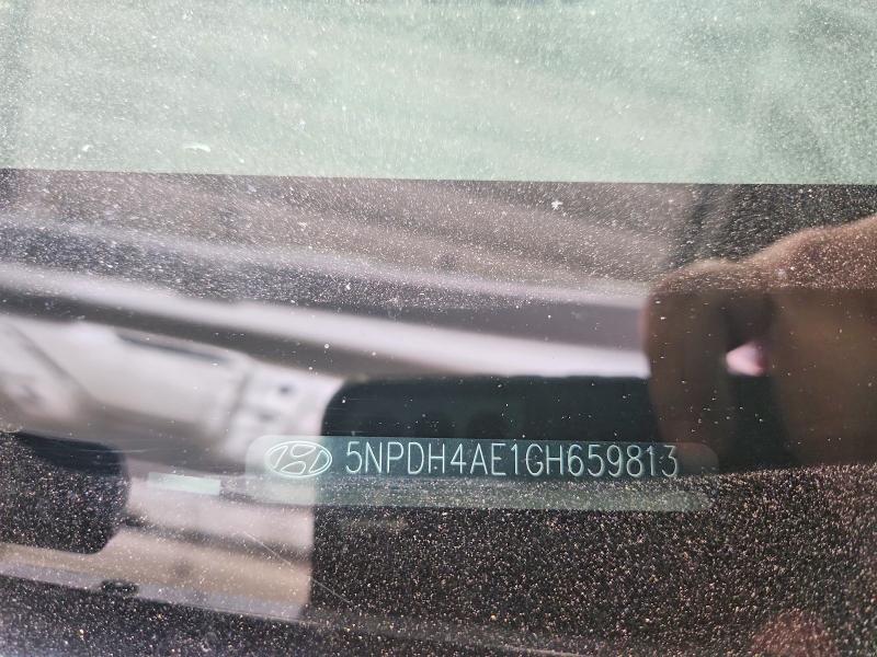 60880466 :رقم المزاد ، 5NPDH4AE1GH659813 vin ، 2016 Hyundai Elantra مزاد بيع