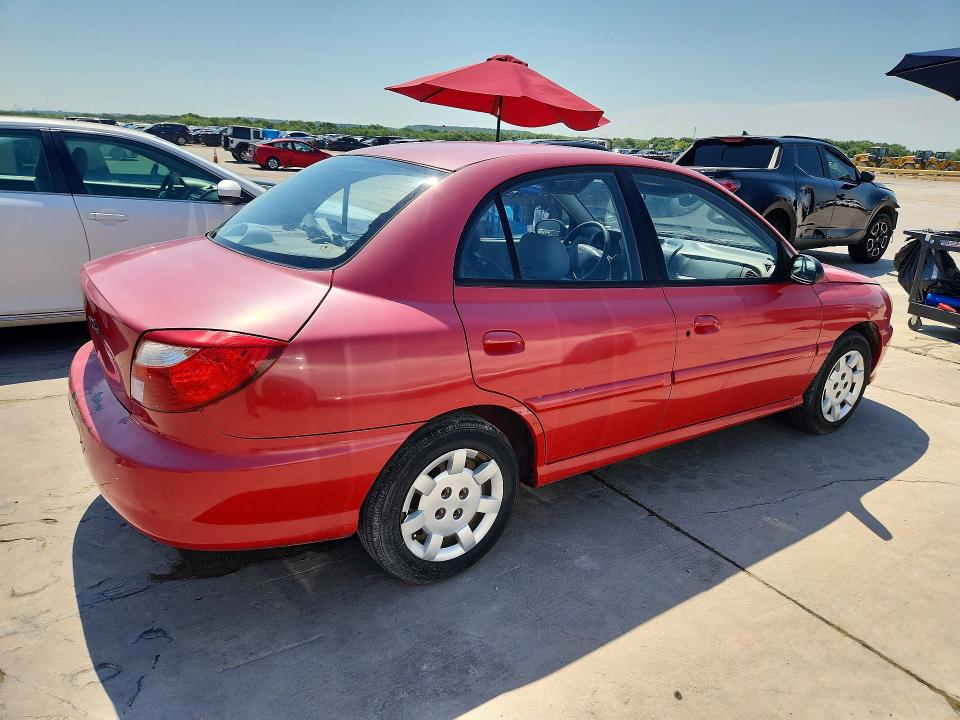 59845396 :رقم المزاد ، KNADC123926094298 vin ، 2002 Kia Rio مزاد بيع