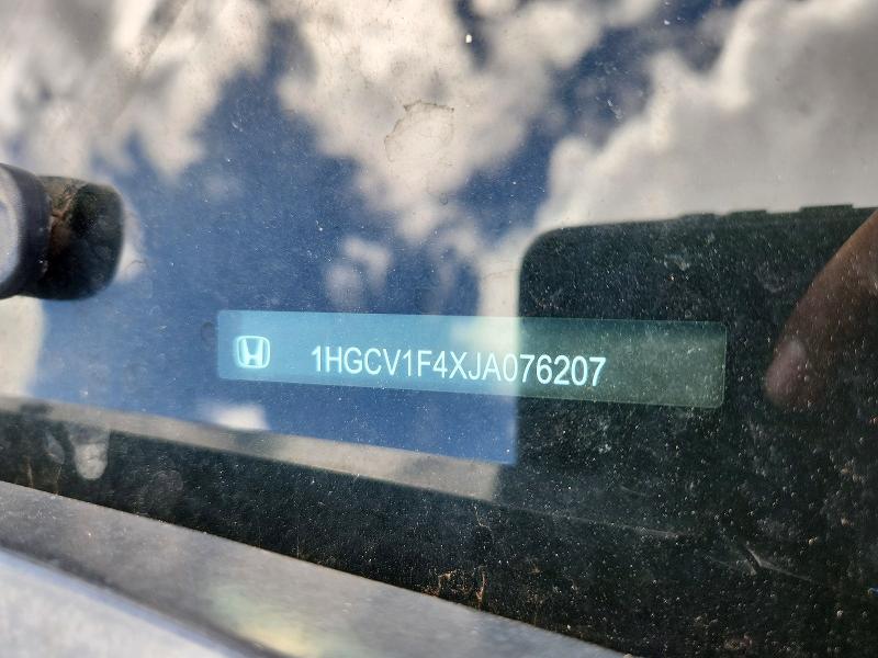 Продажа на аукционе авто 2018 Honda Accord, vin: 1HGCV1F4XJA076207, номер лота: 59199676