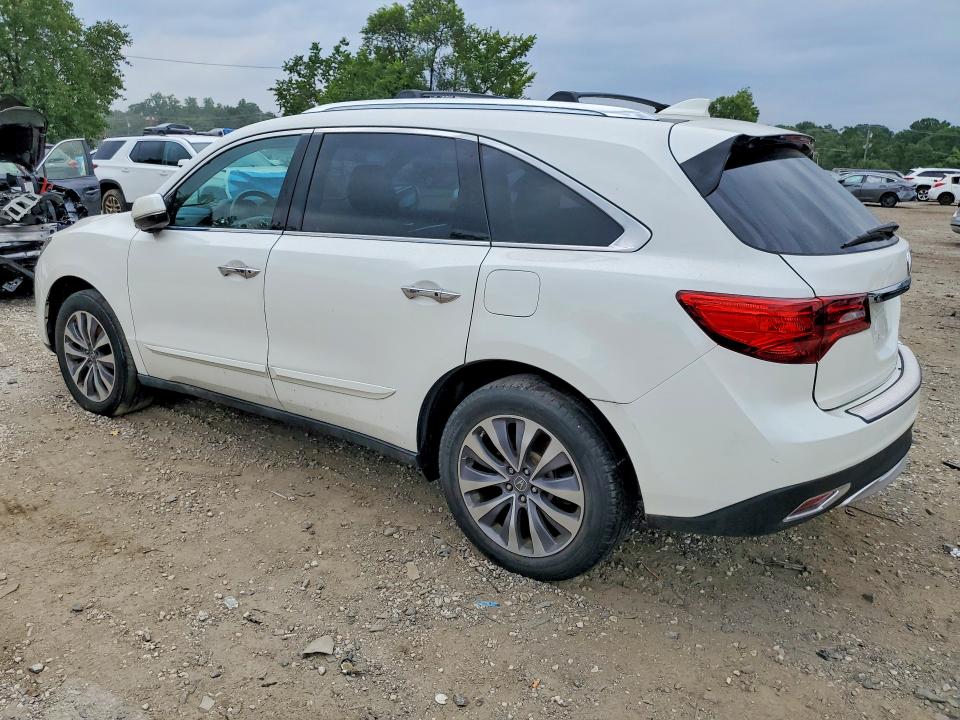 2014 Acura Mdx მანქანა იყიდება აუქციონზე, vin: 5FRYD4H40EB007480, აუქციონის ნომერი: 62135566