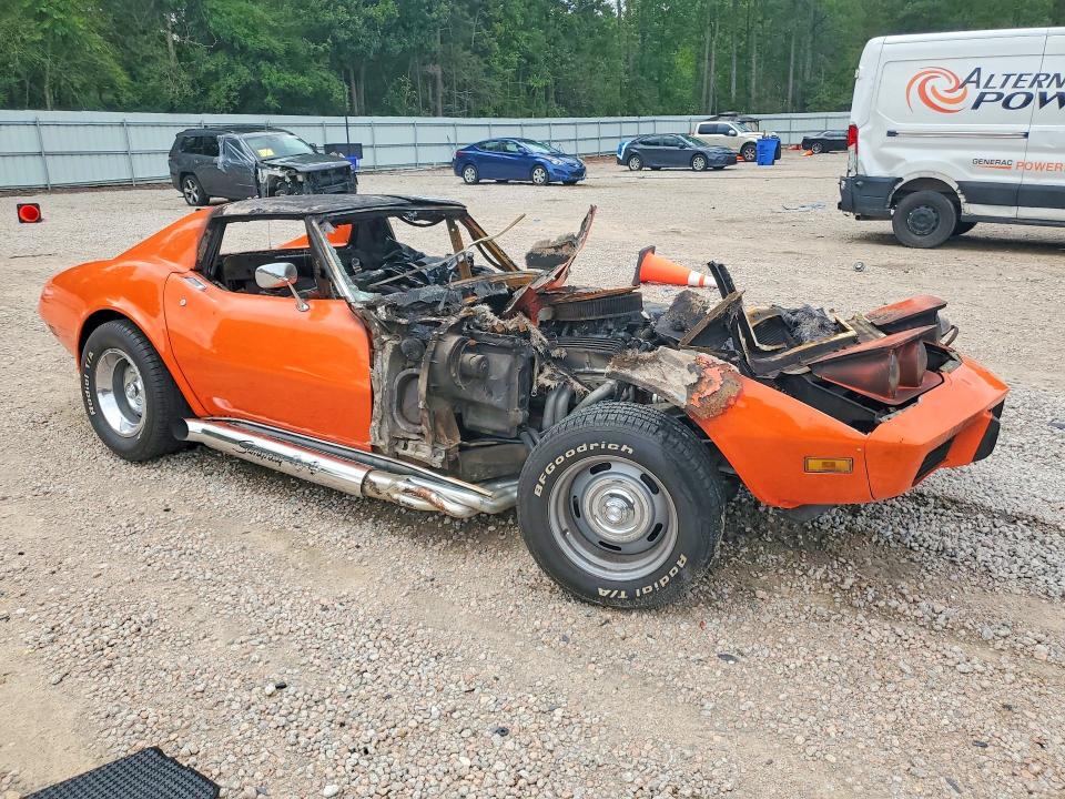 1976 Chevrolet Corvette მანქანა იყიდება აუქციონზე, vin: 1Z37L6S420527, აუქციონის ნომერი: 60379476