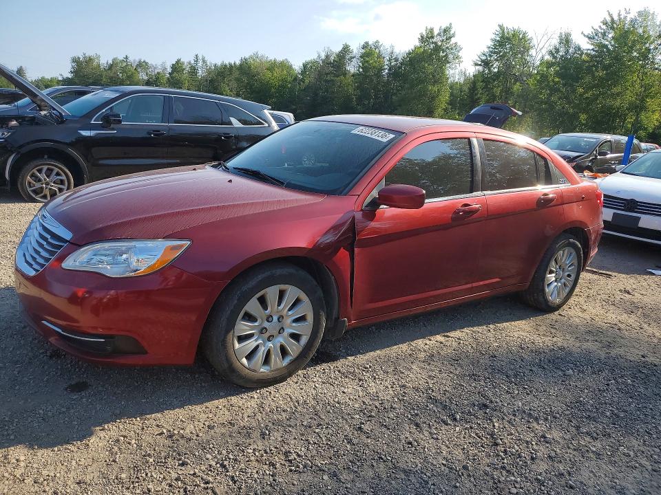 2013 Chrysler 200 მანქანა იყიდება აუქციონზე, vin: 1C3CCBAB0DN524472, აუქციონის ნომერი: 62238136