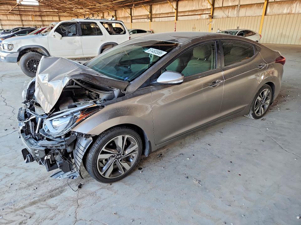 2014 Hyundai Elantra მანქანა იყიდება აუქციონზე, vin: 5NPDH4AE5EH484432, აუქციონის ნომერი: 61483586