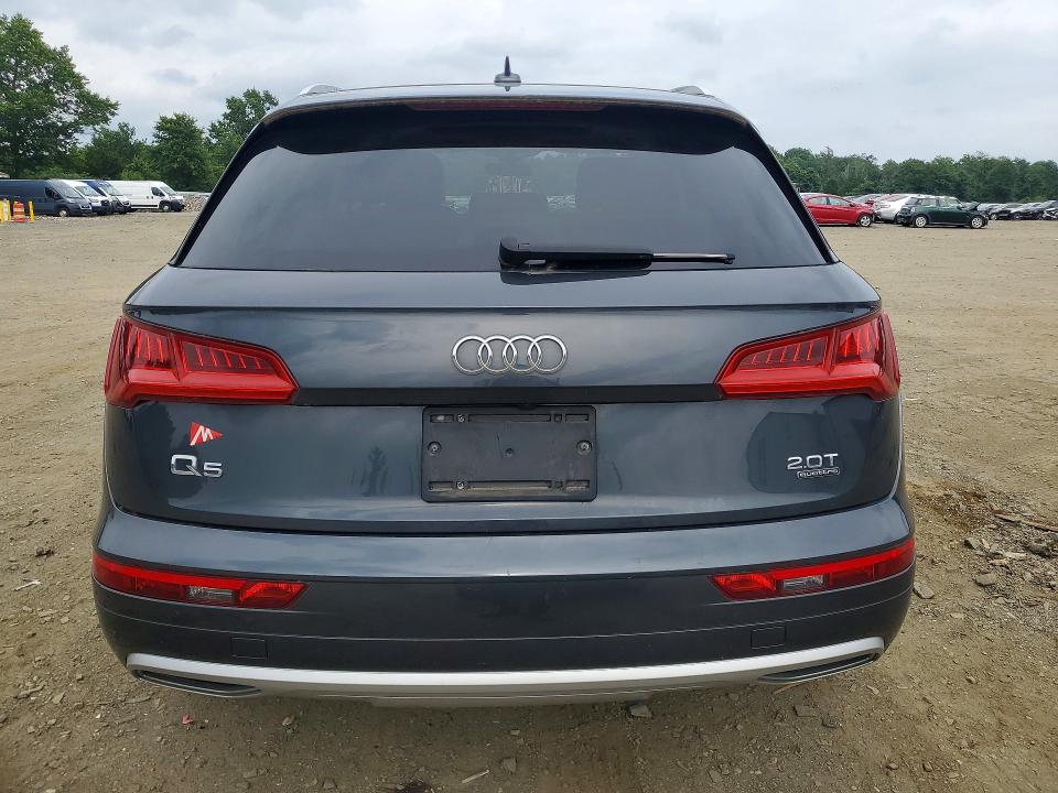 2018 Audi Q5 მანქანა იყიდება აუქციონზე, vin: WA1ANAFY6J2202141, აუქციონის ნომერი: 61905886