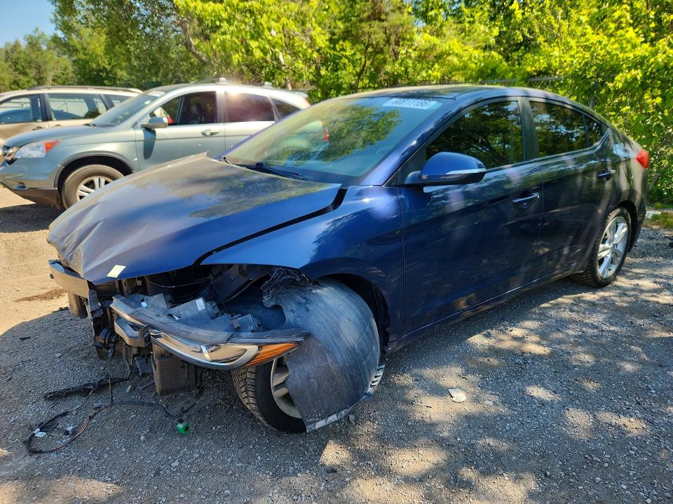 60811186 :رقم المزاد ، KMHD84LF5JU579963 vin ، 2018 Hyundai Elantra مزاد بيع