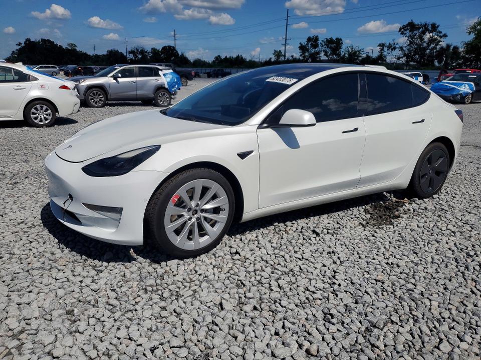 Aukcja sprzedaży 2022 Tesla Model 3, vin: 5YJ3E1EB4NF318839, numer aukcji: 62453076