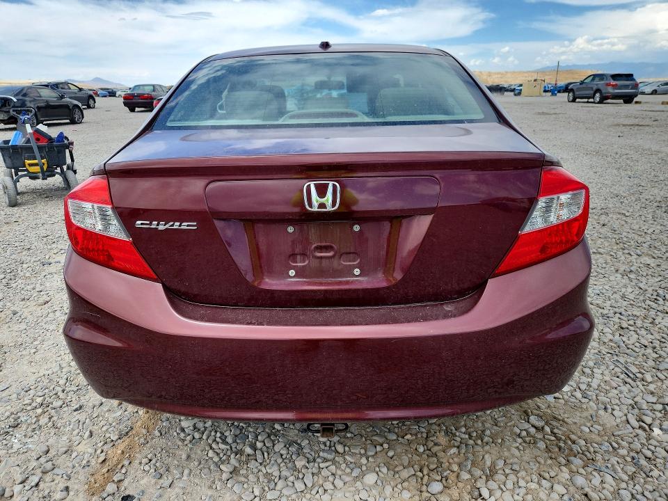 Продаж на аукціоні авто 2012 Honda Civic, vin: 2HGFB2F92CH505481, номер лоту: 59370866