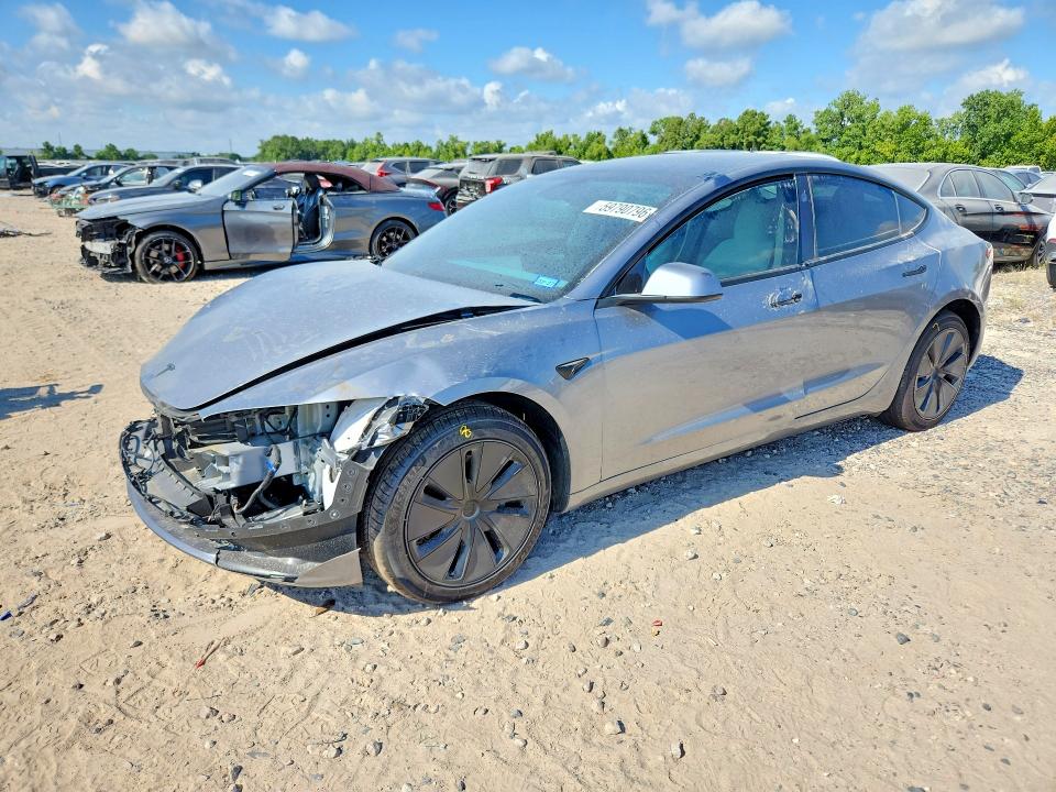 2026 Tesla Model 3 მანქანა იყიდება აუქციონზე, vin: 5YJ3E1EA6TF163683, აუქციონის ნომერი: 59790796