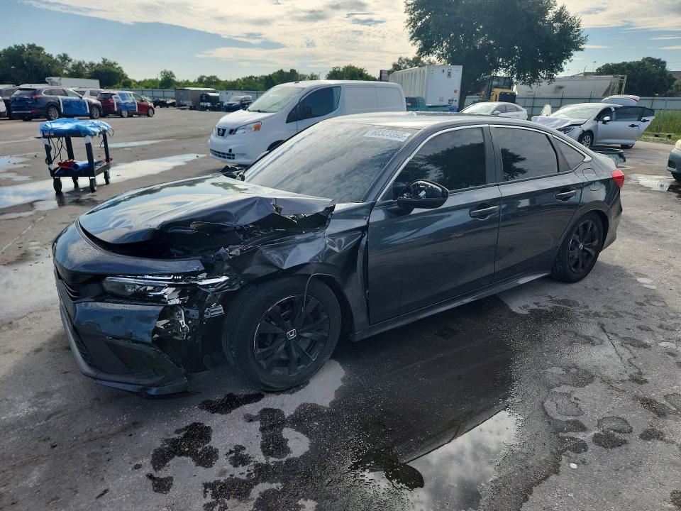 2022 Honda Civic მანქანა იყიდება აუქციონზე, vin: 2HGFE2F23NH551804, აუქციონის ნომერი: 60323396