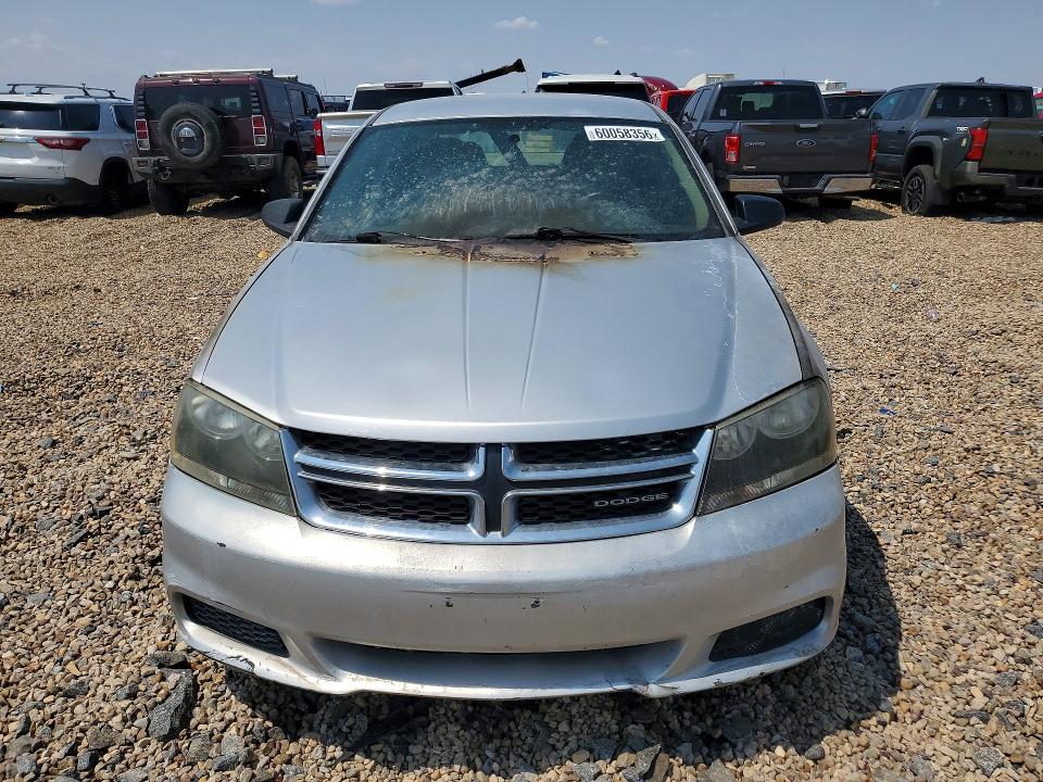 60058356 :رقم المزاد ، 1C3CDZAB2CN155943 vin ، 2012 Dodge Avenger مزاد بيع