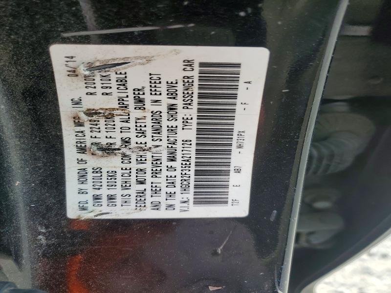 Продаж на аукціоні авто 2014 Honda Accord, vin: 1HGCR2F35EA217126, номер лоту: 62783726