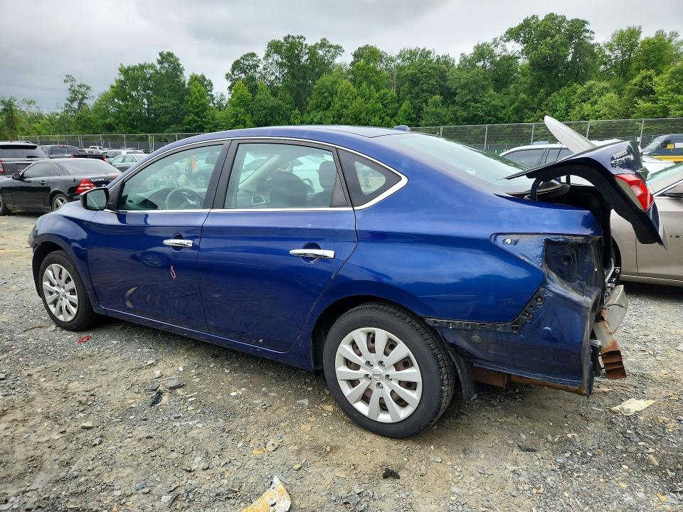 2016 Nissan Sentra მანქანა იყიდება აუქციონზე, vin: 3N1AB7AP1GL647087, აუქციონის ნომერი: 59799456