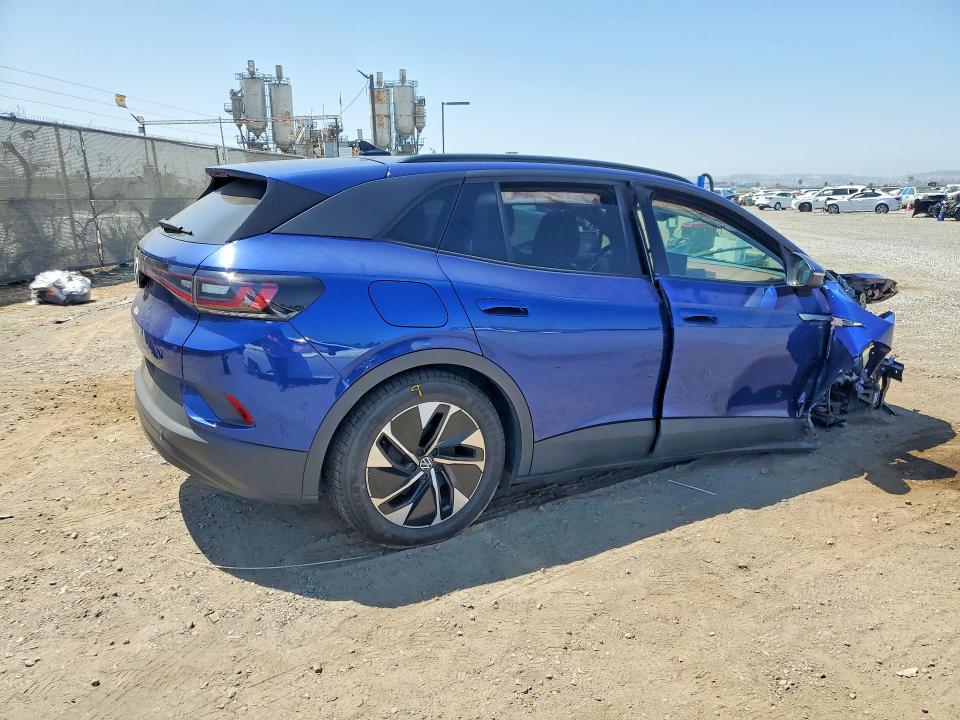 2021 Volkswagen Id.4 მანქანა იყიდება აუქციონზე, vin: WVGTMPE23MP038593, აუქციონის ნომერი: 60720356