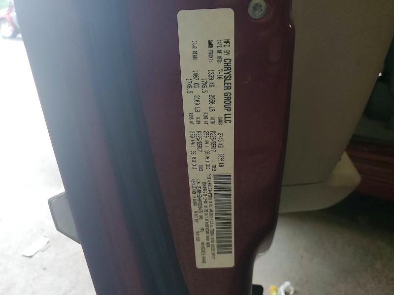 Aukcja sprzedaży 2010 Dodge Grand Caravan, vin: 2D4RN5DX0AR390475, numer aukcji: 61737516