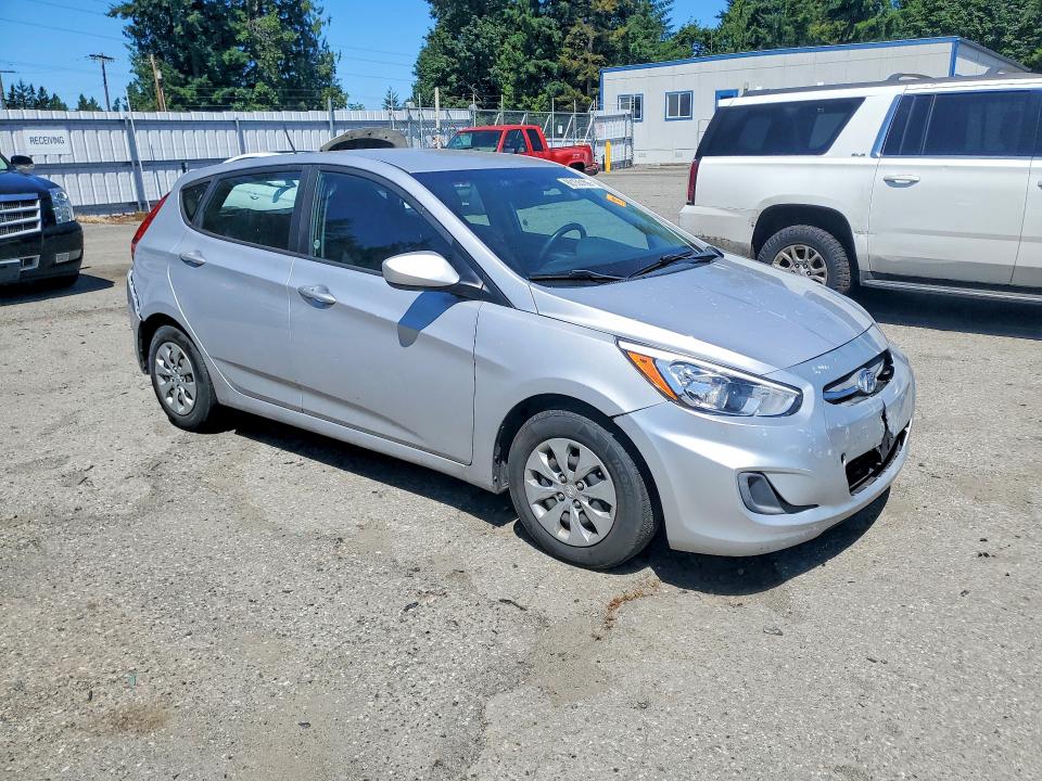 2017 Hyundai Accent მანქანა იყიდება აუქციონზე, vin: KMHCT5AE1HU344853, აუქციონის ნომერი: 60155106