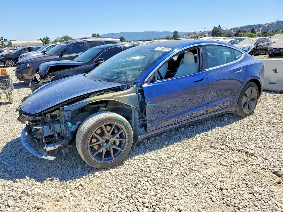 2019 Tesla Model 3 მანქანა იყიდება აუქციონზე, vin: 5YJ3E1EA6KF317968, აუქციონის ნომერი: 61188236