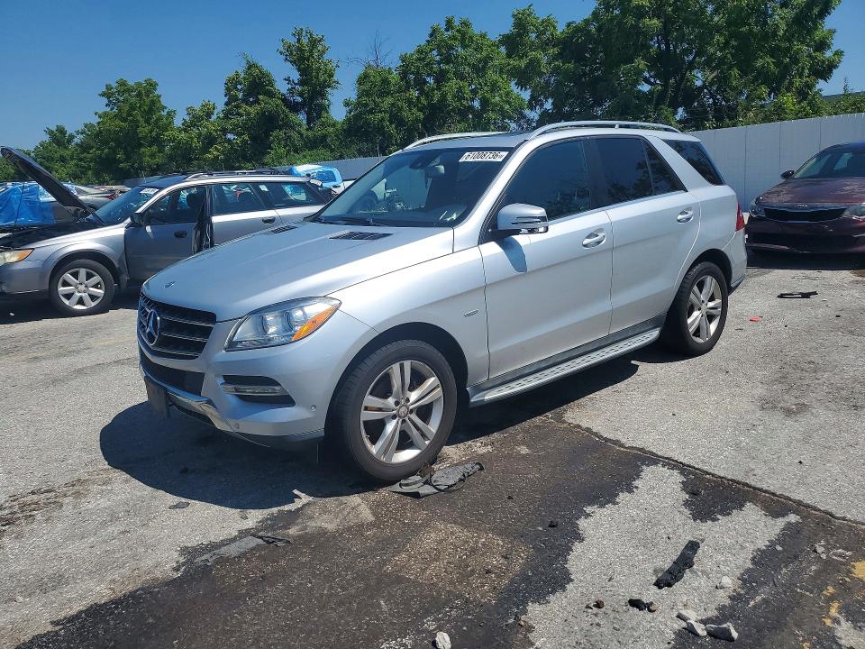 Продажа на аукционе авто 2012 Mercedes-benz Ml, vin: 4JGDA2EB4CA031315, номер лота: 61008736