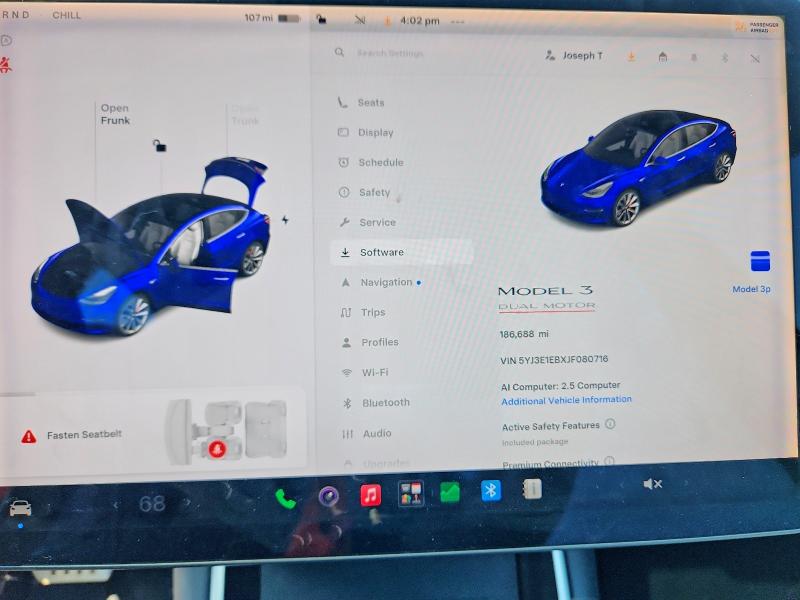 Продажа на аукционе авто 2018 Tesla Model 3, vin: 5YJ3E1EBXJF080716, номер лота: 62996336