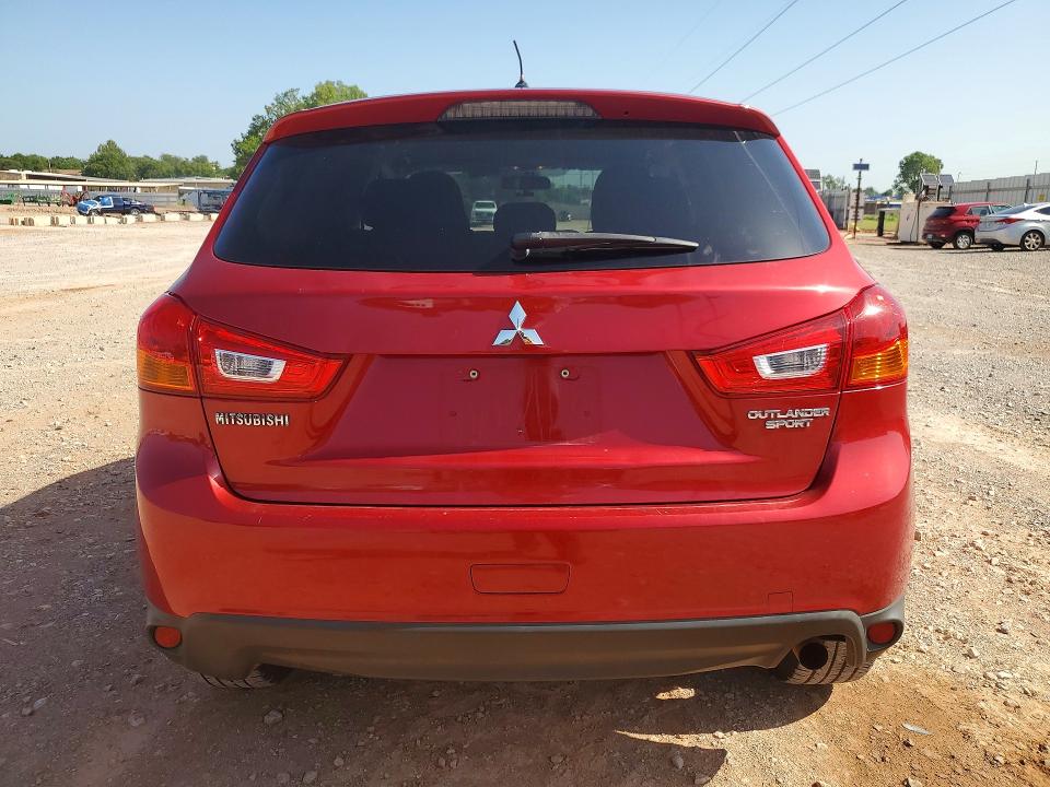 2015 Mitsubishi Outlander Sport მანქანა იყიდება აუქციონზე, vin: 4A4AP3AU2FE021827, აუქციონის ნომერი: 61325066