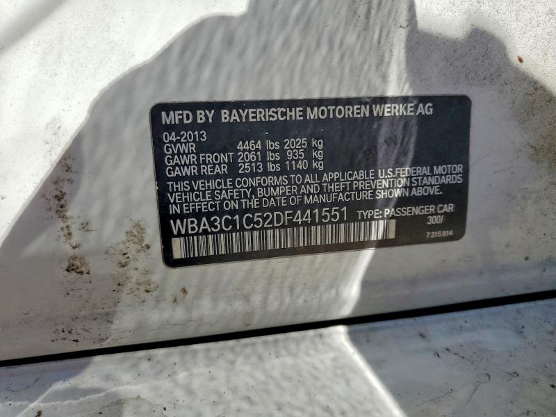 2013 Bmw 328 მანქანა იყიდება აუქციონზე, vin: WBA3C1C52DF441551, აუქციონის ნომერი: 62468826