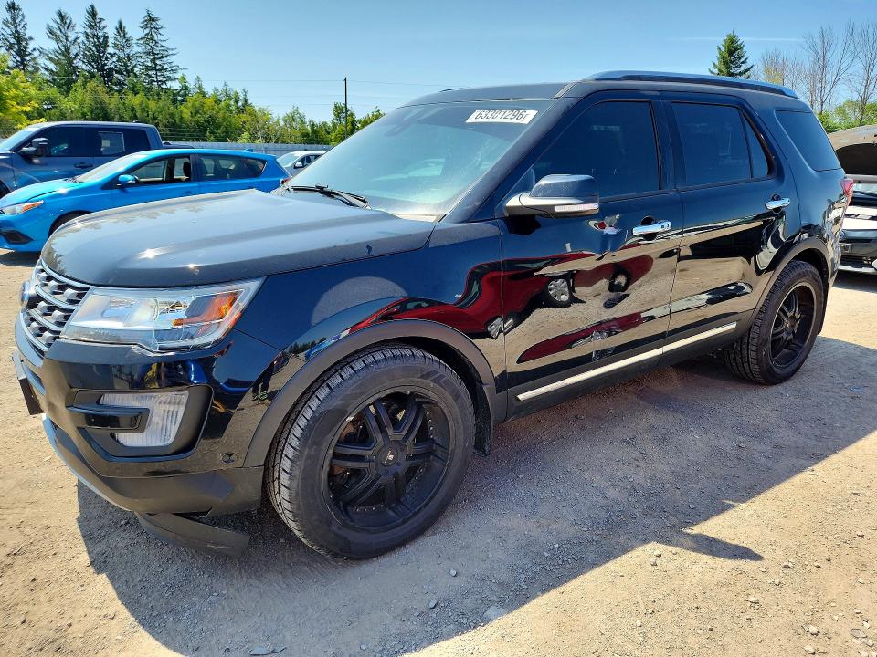 63301296 :رقم المزاد ، 1FM5K8F86HGE31100 vin ، 2017 Ford Explorer مزاد بيع