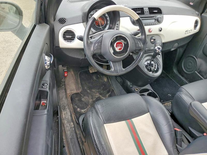 60969876 :رقم المزاد ، 3C3CFFCR3DT692535 vin ، 2013 Fiat 500 مزاد بيع