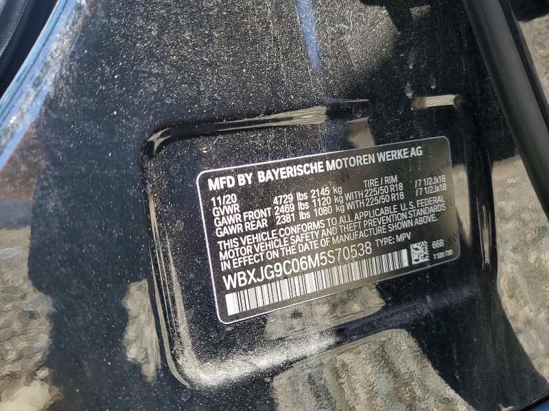 Продаж на аукціоні авто 2021 Bmw X1, vin: WBXJG9C06M5S70538, номер лоту: 60083826