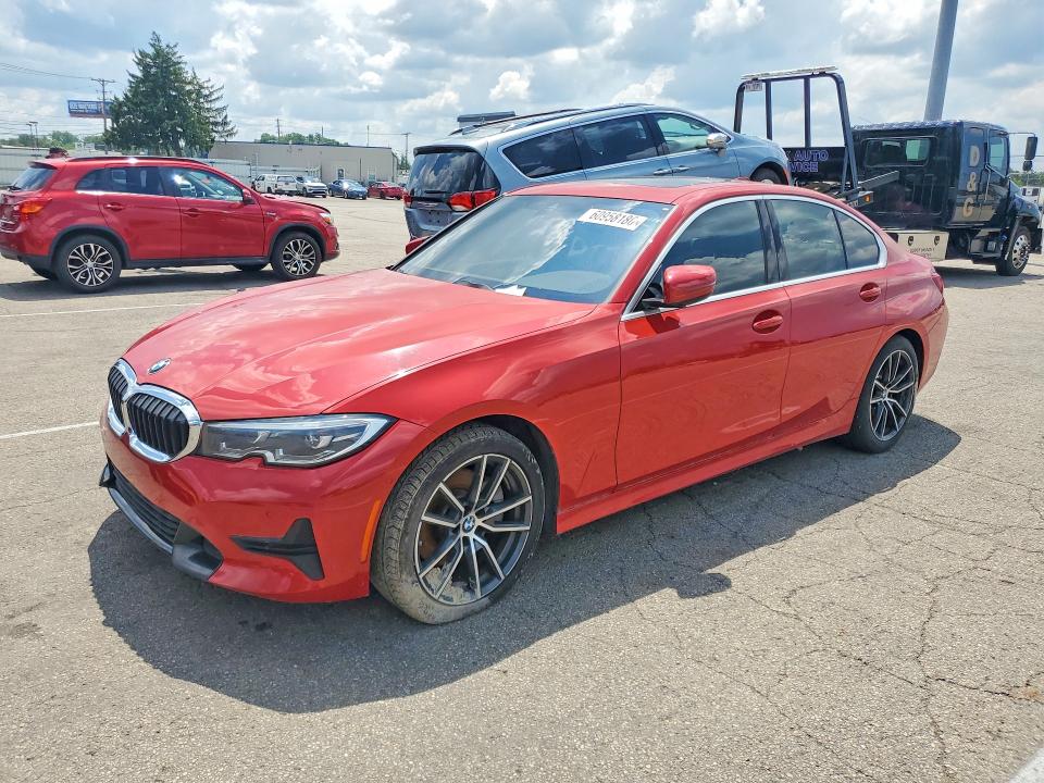 60958186 :رقم المزاد ، 3MW5R1J09L8B22119 vin ، 2020 Bmw 330i مزاد بيع