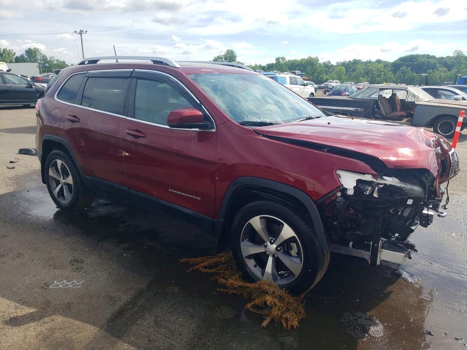 60462656 :رقم المزاد ، 1C4PJMDX8MD199338 vin ، 2021 Jeep Cherokee مزاد بيع