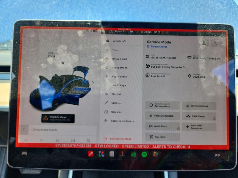 Aukcja sprzedaży 2019 Tesla Model 3, vin: 5YJ3E1EB7KF433138, numer aukcji: 62658636