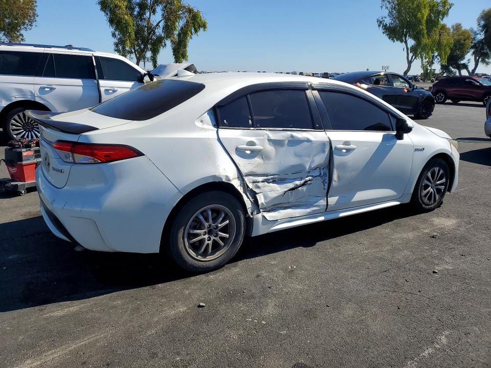 Auction sale of the 2020 Toyota Corolla, vin: JTDEBRBE9LJ019500, lot number: 60443716